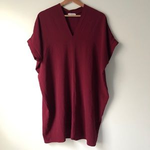 Newbury Kustom oversized shirt dress (Valentine’s Day casual dress)